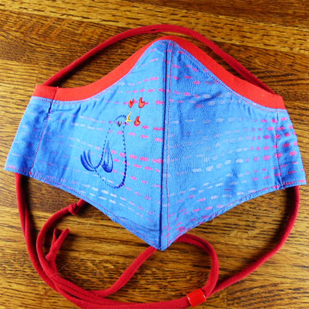 Custom Embroidered Face Mask w/ stretchy nose band